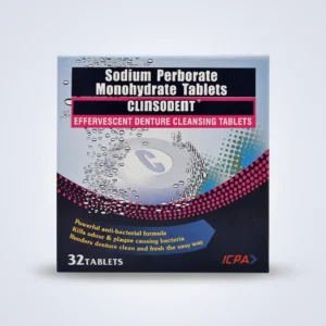 Clinsodent Tablet – Dental Cleanser for Dentures