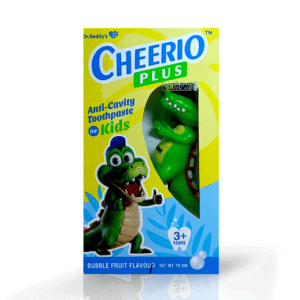 Cheerio Plus Anti Cavity Kids Toothpaste Bubble Fruit