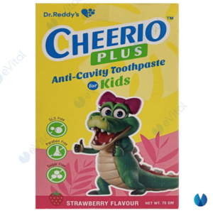 Cheerio Plus Anti Cavity Kids Toothpaste Strawberry