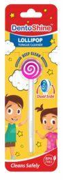 TONGUE CLEANER  KIDS LOLLIPOP DENTOSHINE