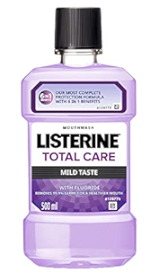 Mouthwash LISTERINE total care mid taste 6in1 benefits 250ml