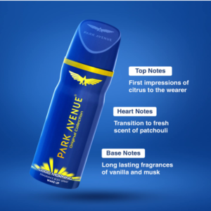 Spray Deodrant MEN - Park Avenue Original Collection, Fresh Long lasting Aroma Good Morning