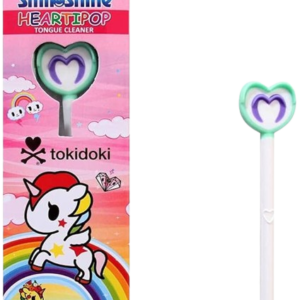 Tongue cleaner KIDS Heartipop PINK – SMILOSHINE