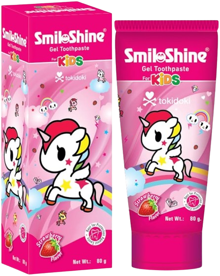Toothpaste gel KIDS strawberry flavor - SMILOSHINE