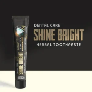 Dental Care Shine Bright Herbal Toothpaste-100gm