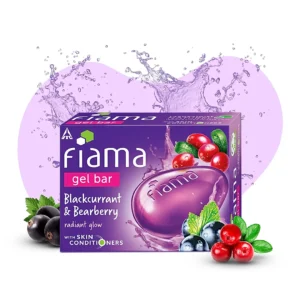 Fiama Blackcurrant And Bearberry Gel Bar (125 Gm)