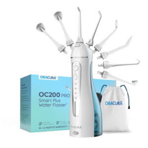 Water Flosser - OC200 PRO WHITE (BLUE) - Oracura