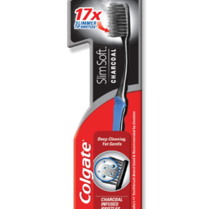 Toothbrush Slimsoft Charcoal single - Colgate