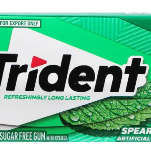 Chewing gum - TRIDENT Spearmint flavour sugar free, 14 sticks 26gm