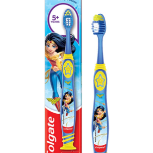 Colgate Kids Wonder Woman Extra Soft Toothbrush (5+years)